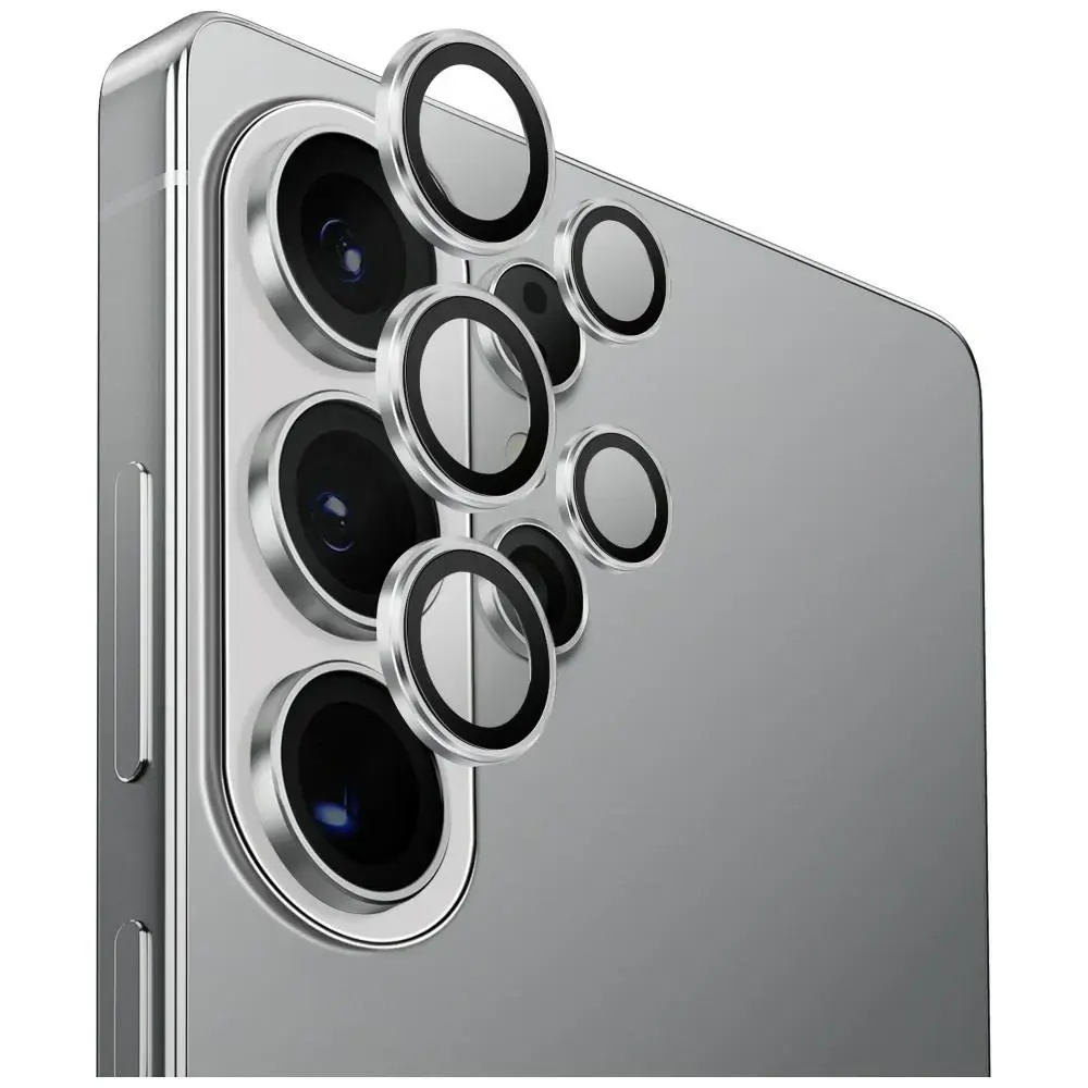 Glass for Camera UNIQ Optix Aluminium Camera Lens for Samsung Galaxy S26 / S26 Plus silver