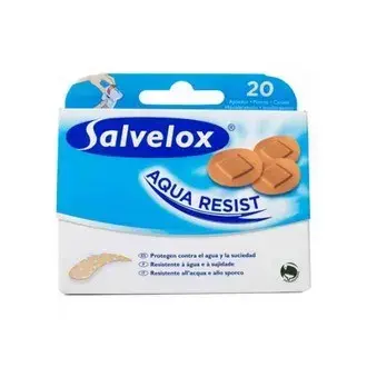 SALVELOX Aqua Resist Round Bandages 20 units