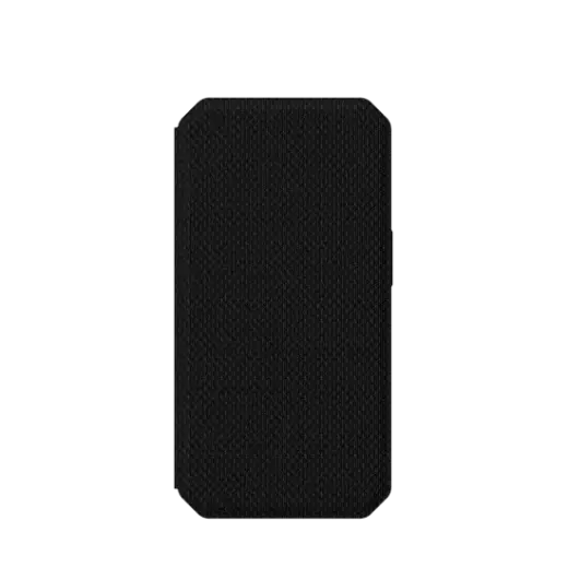 UAG Metropolis case for iPhone 14 Pro with flap - black kevlar