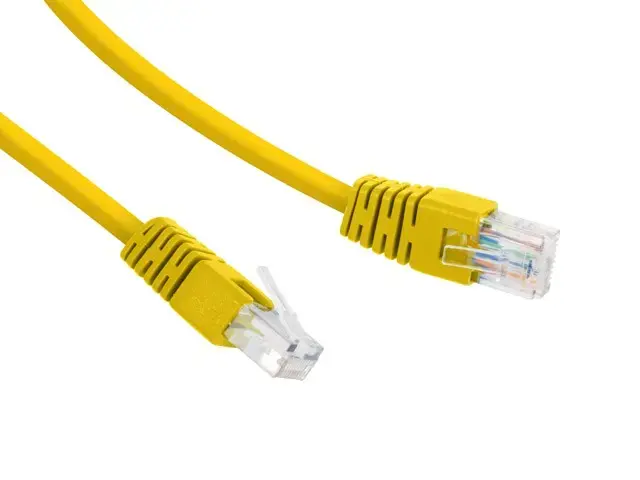Patch cord Cat.6 UTP 3m yellow