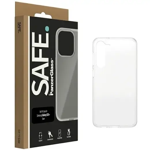 SAFE by PanzerGlass Sam S23+ S916 Hardcase przezroczysty|transparent SAFE95321