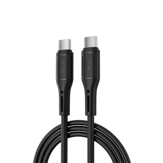 WiWU WI-C043E data transfer and charging cable | USB-C to USB-C | PD | 30W | black