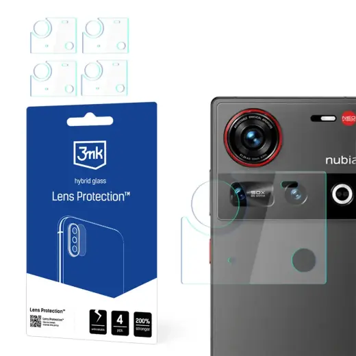 Hybrid Glass for Camera Lens 3mk Lens Protection for Nubia Z70 Ultra
