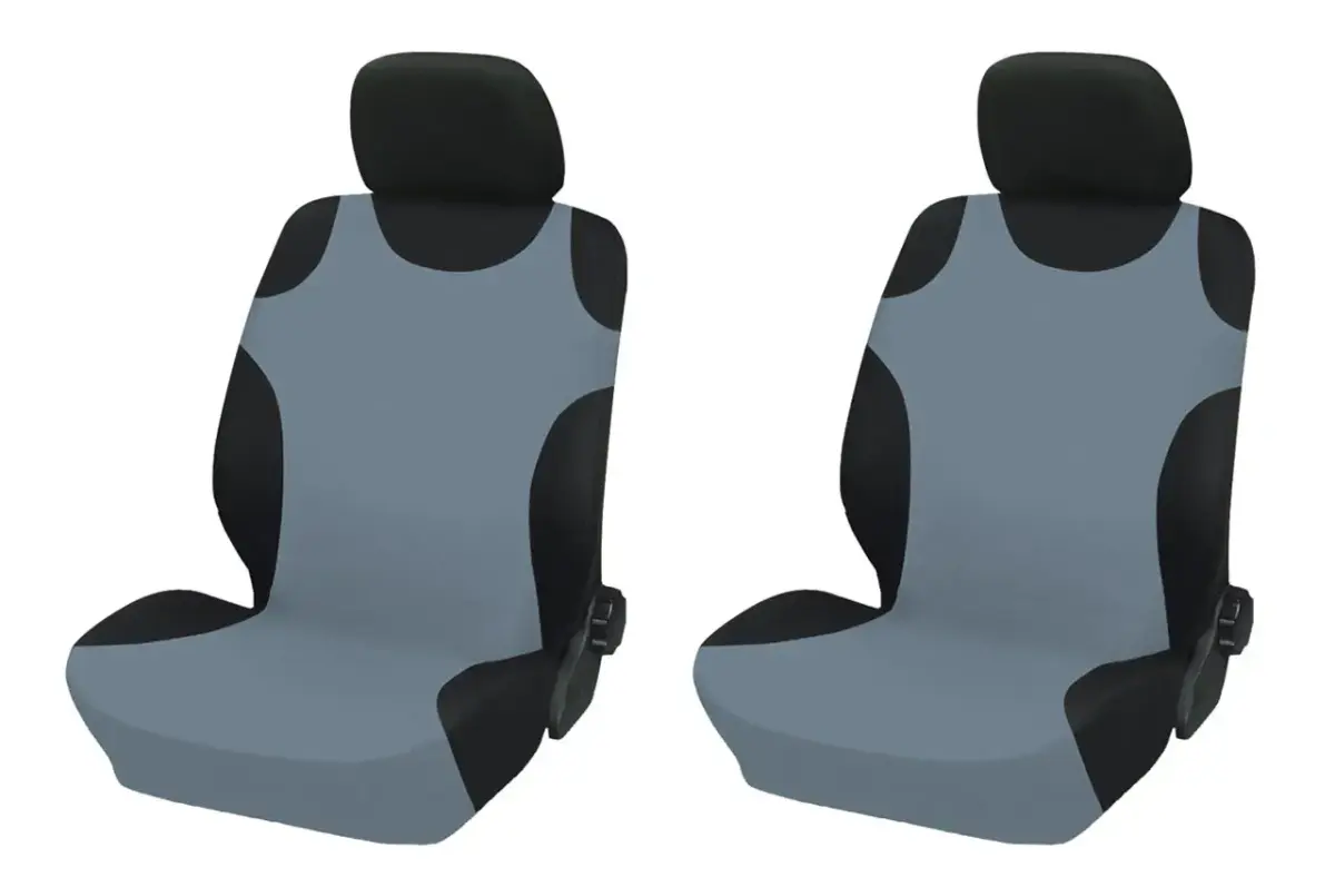 Seat covers "Shirts" - gray, 2 pcs.