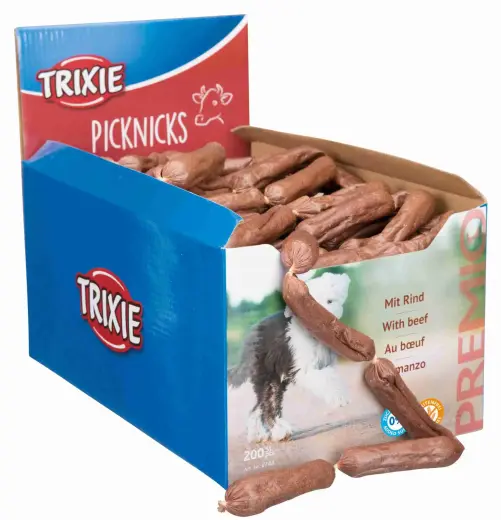 Gardums suņiem : Trixie Premio Picknicks Beef 8g|200gab
