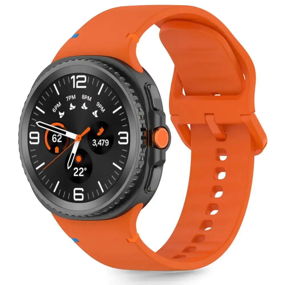 TECH-PROTECT SILICONE SAMSUNG GALAXY WATCH 8 | CLASSIC (40 | 44 | 46 MM) SUNBURST ORANGE