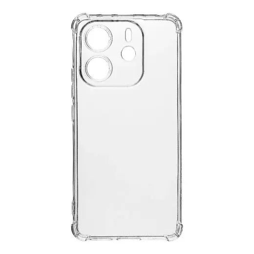 Tactical TPU Plyo Cover for Xiaomi Redmi Note 14 4G Transparent