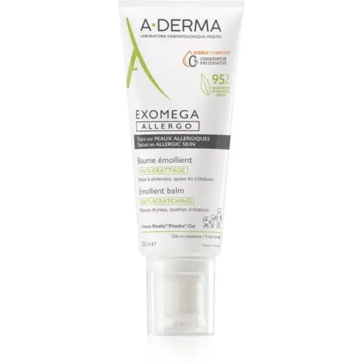 A-Derma Exomega Allergo Anti-Scratching Emollient Balm 200 Ml