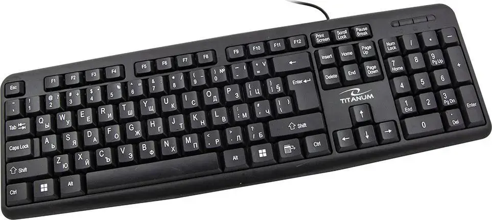 Esperanza TITANIUM STANDARD USB KEYBOARD BULGARIAN LAYOUT 5901299926864