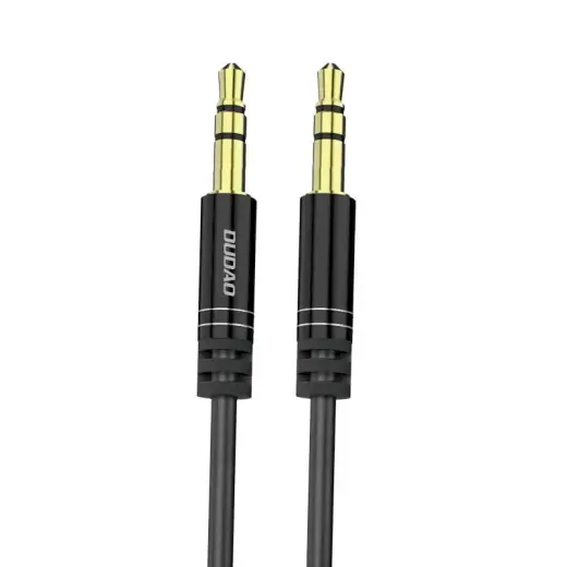 Dudao garš pagarināmais AUX mini jack 3,5 mm kabelis ~ 170 cm melns (L12 melns)