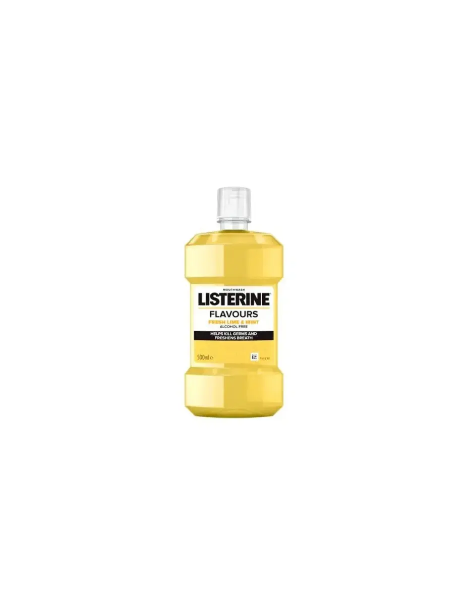 Listerine Fresh Lime Mouthwash 500ml (3574661808413)