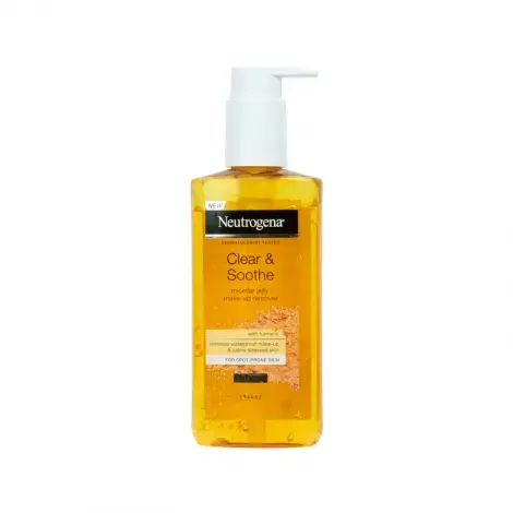 Neutrogena Clear & Soothe Micellar Gel Micellar Jelly Makeup Remover 200 ml