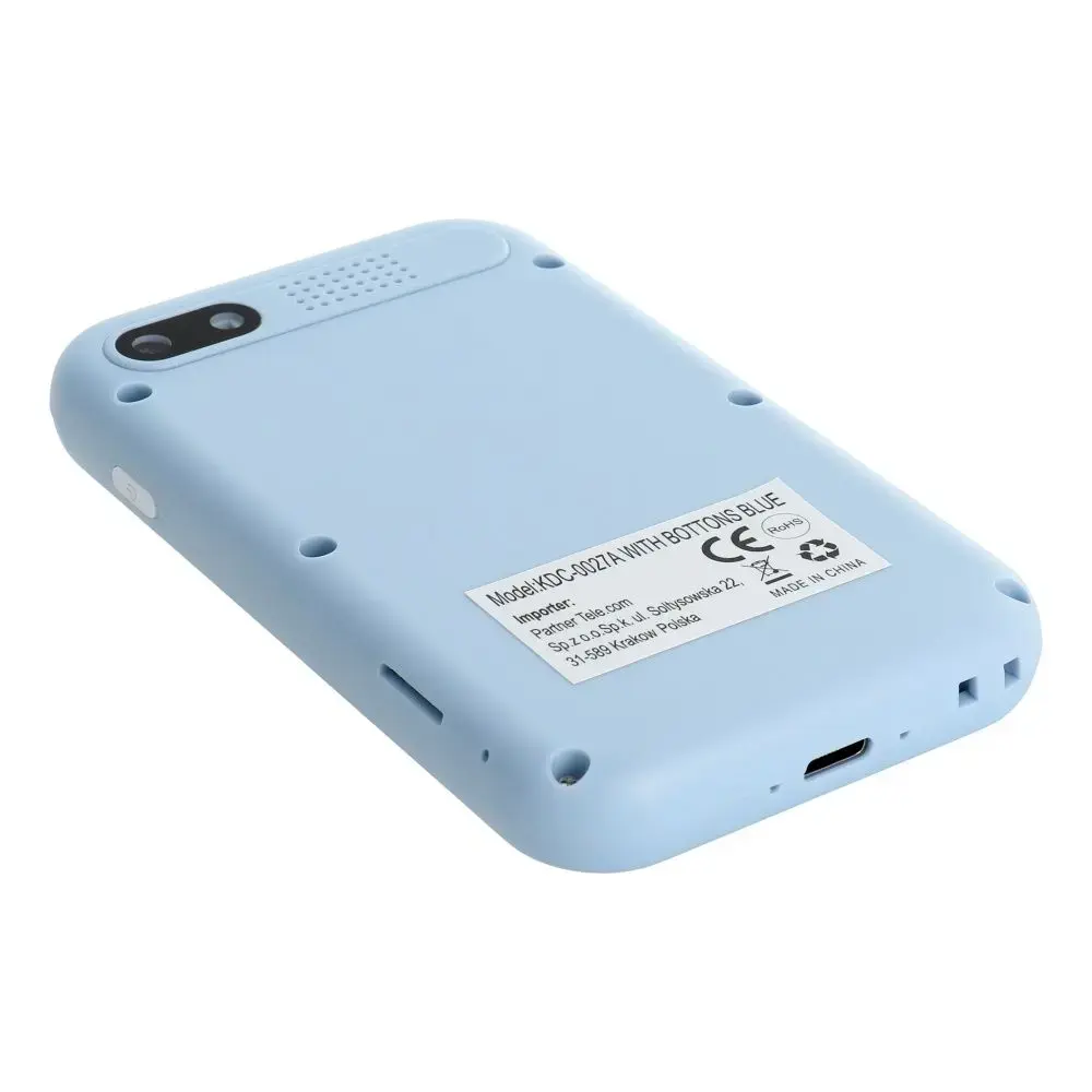 Game console for kids with IPS display 2,4" with buttons KDC-0027A blue