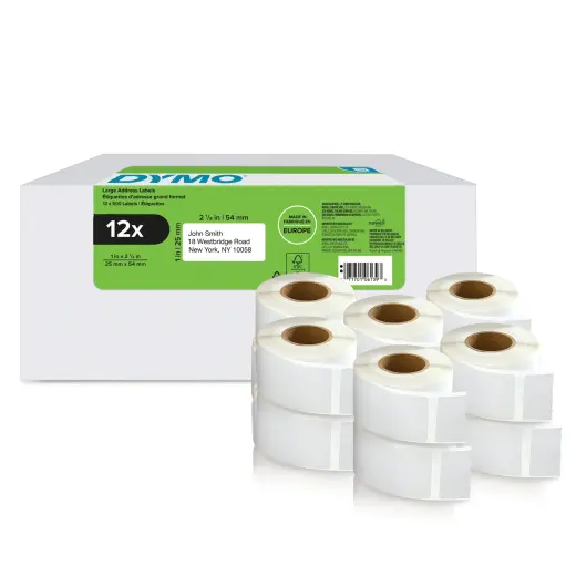 DYMO Label LabelWriter 500 / 2177563 White 12-Pack