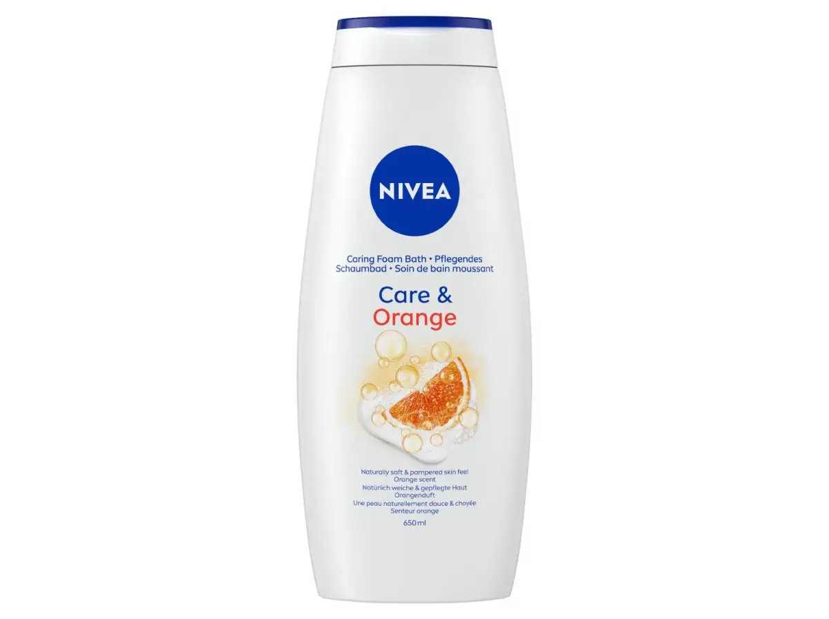 NIVEA Care & Orange Treatment Shower Gel 650 Ml