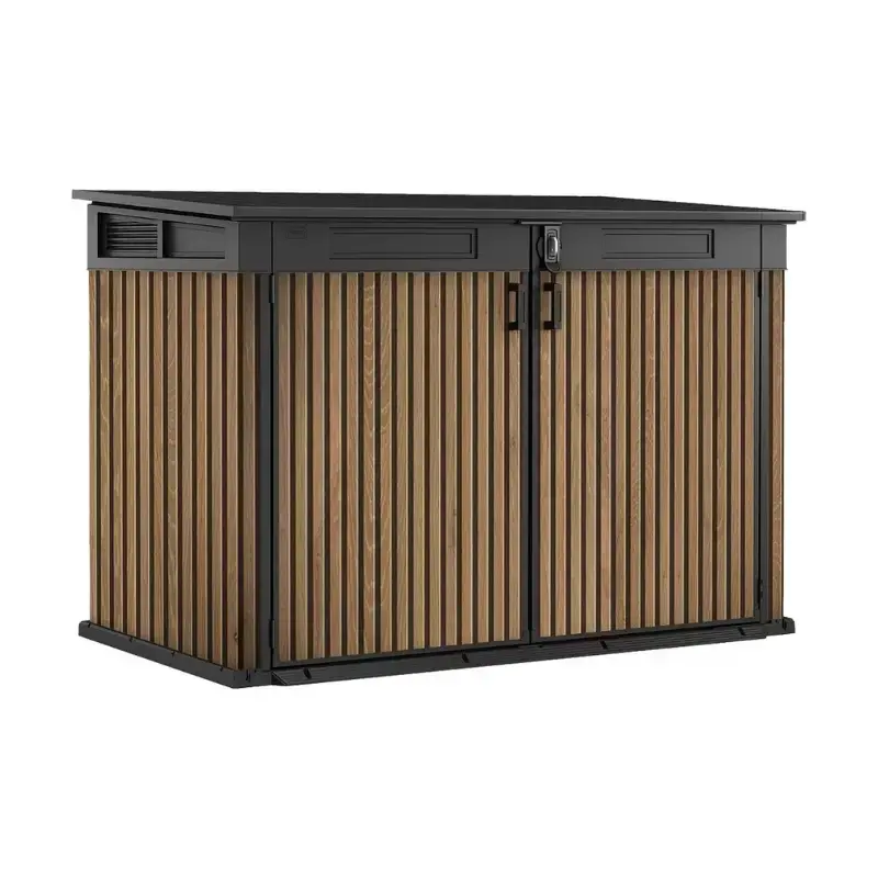 Dārza šķūnītis Deco Horizontal Shed silti brūns tonis