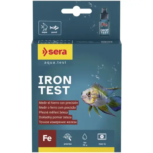 Dzelzs līmeņa noteikšanai - Sera Iron Test 15ml