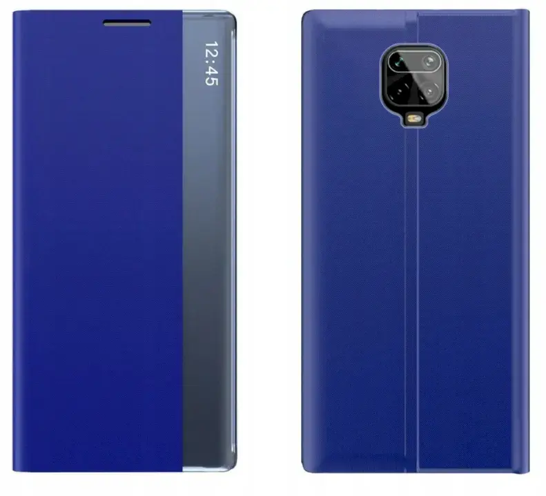 Fusion Sleep Case Grāmatveida Maks Priekš Xiaomi Redmi Note 12 Pro + Zils