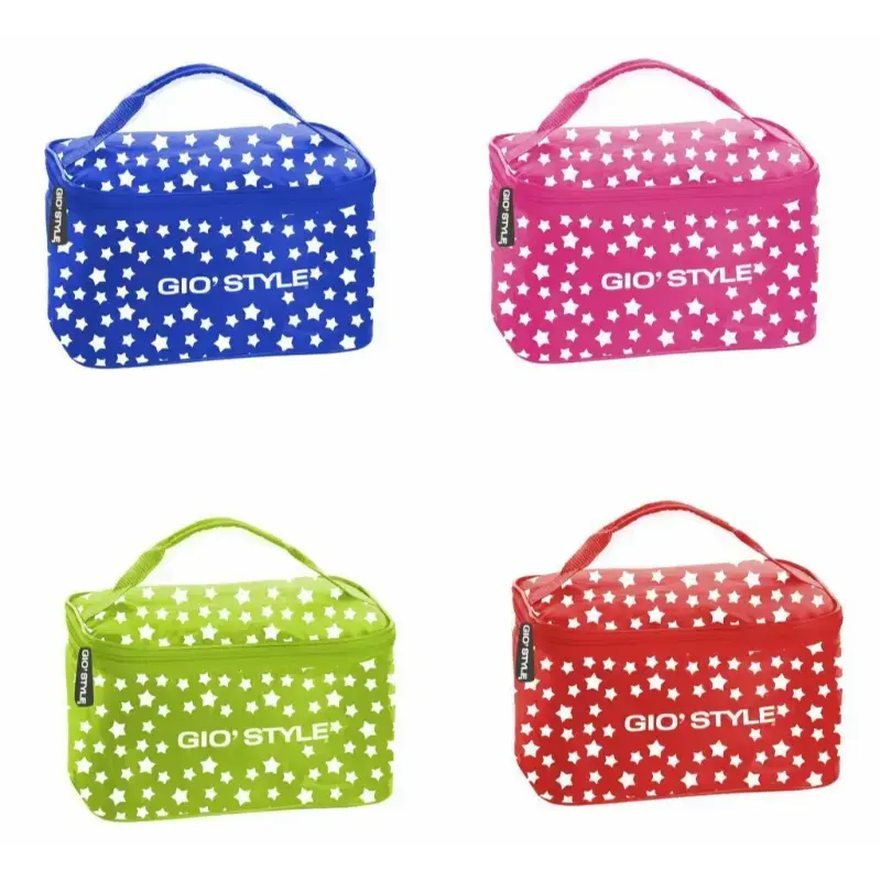Termiskā pusdienu soma Stars Lunch Bag asorti, sarkana/zaļa/zila/rozā