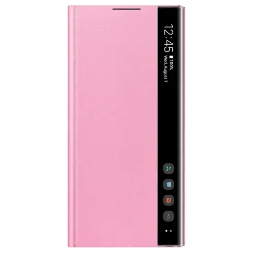 Samsung EF-ZN970CPEGWW Clear View Cover Original Book case for Samsung N970 Galaxy Note 10 (Note 10 5G) pink