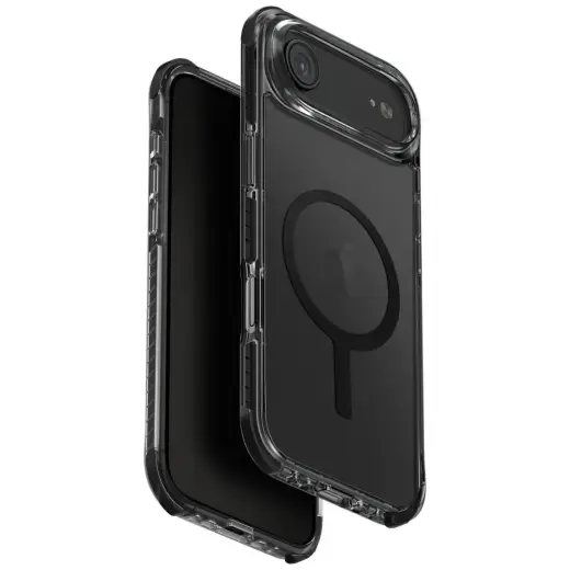 UNIQ Combat telefona dėklas su MagSafe funkcija, skirtas iPhone 17 Air, juodas