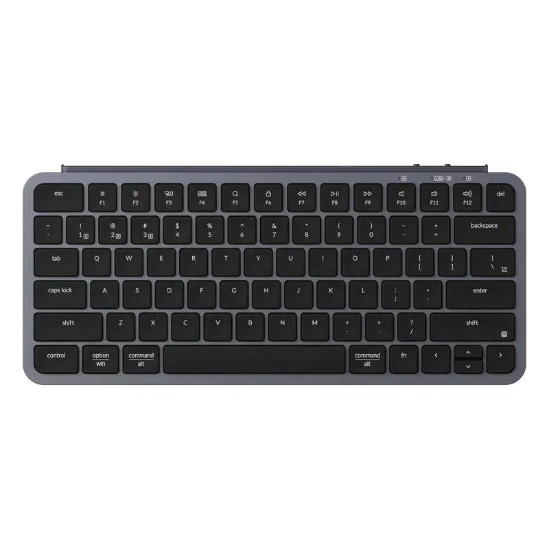 Keychron B1 Pro 2.4 GHz Ultra-Slim Wireless Keyboard (Gray)