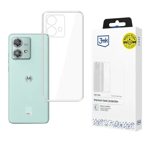 3mk Clear Case for Motorola Edge 40 Neo - transparent