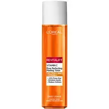 Revitalift Vitamin C Pore Perfecting Peeling Toner - Brightening Facial Tonic.