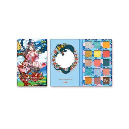 Rude Cosmetics, Adventures of Rudeko, Eyeshadow Palette, 15 Shades