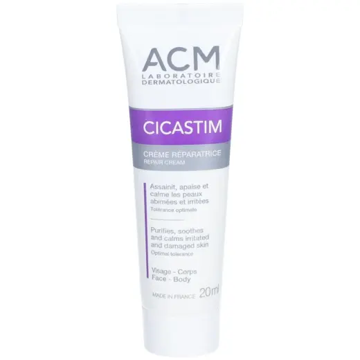 Laboratoire ACM, Cicastim, Reparative, Cream, For Face & Neck, 20 ml