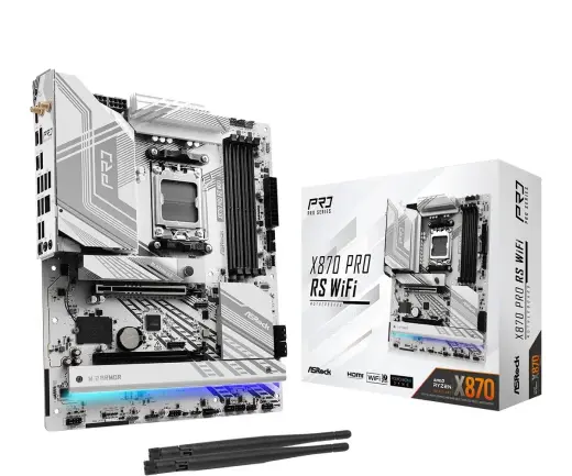 ASRock X870 Pro RS WiFi - motherboard - ATX - Socket AM5 - AMD X870