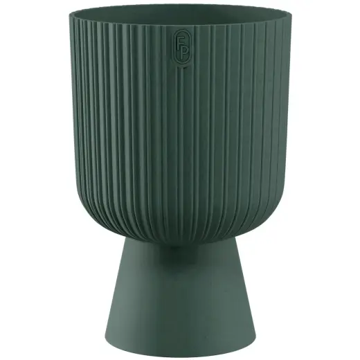 Puķu pods Keli Mika 18cm, Eco Wood zaļš