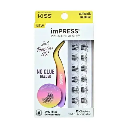 KISS ImPRESS Press-on Falsies, Authentic Natural