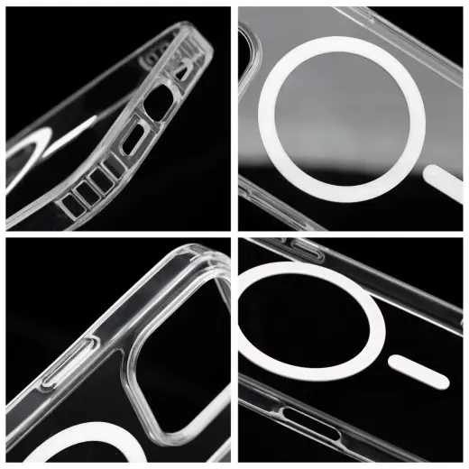 Drop Glue Colorful phone case with MagSafe support for Samsung Galaxy A26 5G (A266) white