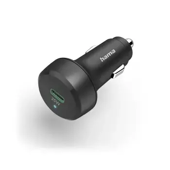 Car Charger QC PD USB-C 25W black