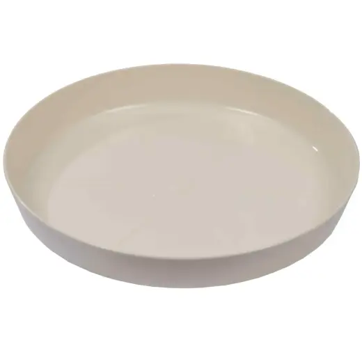 Paliktnis puķu podam 125mm, balts
