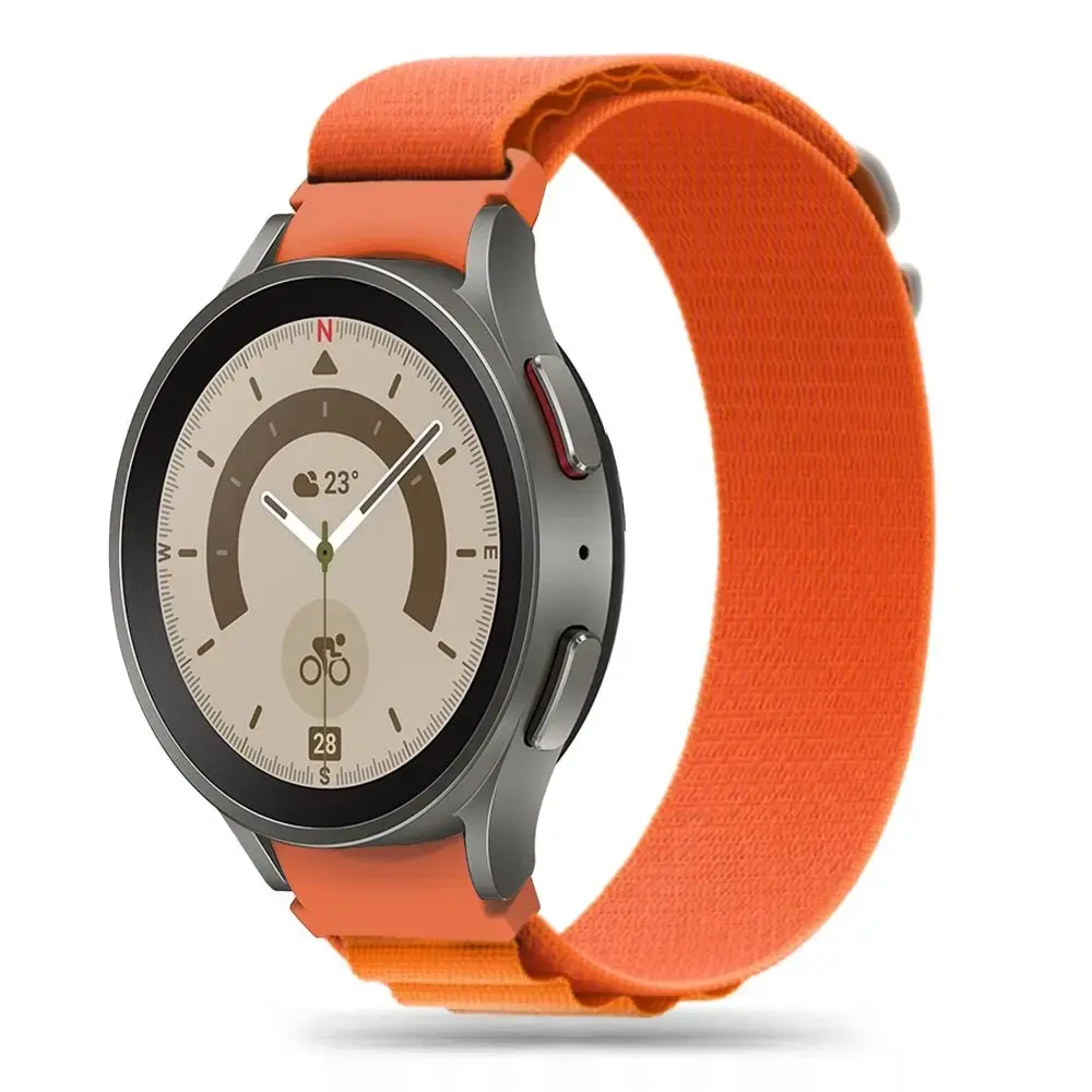 Tech-Protect Nylon Pro Strap for Samsung Galaxy Watch 4|5|5 Pro|6|7|FE - Orange