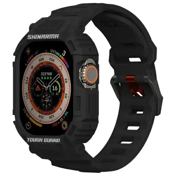 Skinarma Band+Case Mecha 2in1 Apple Watch 49mm black