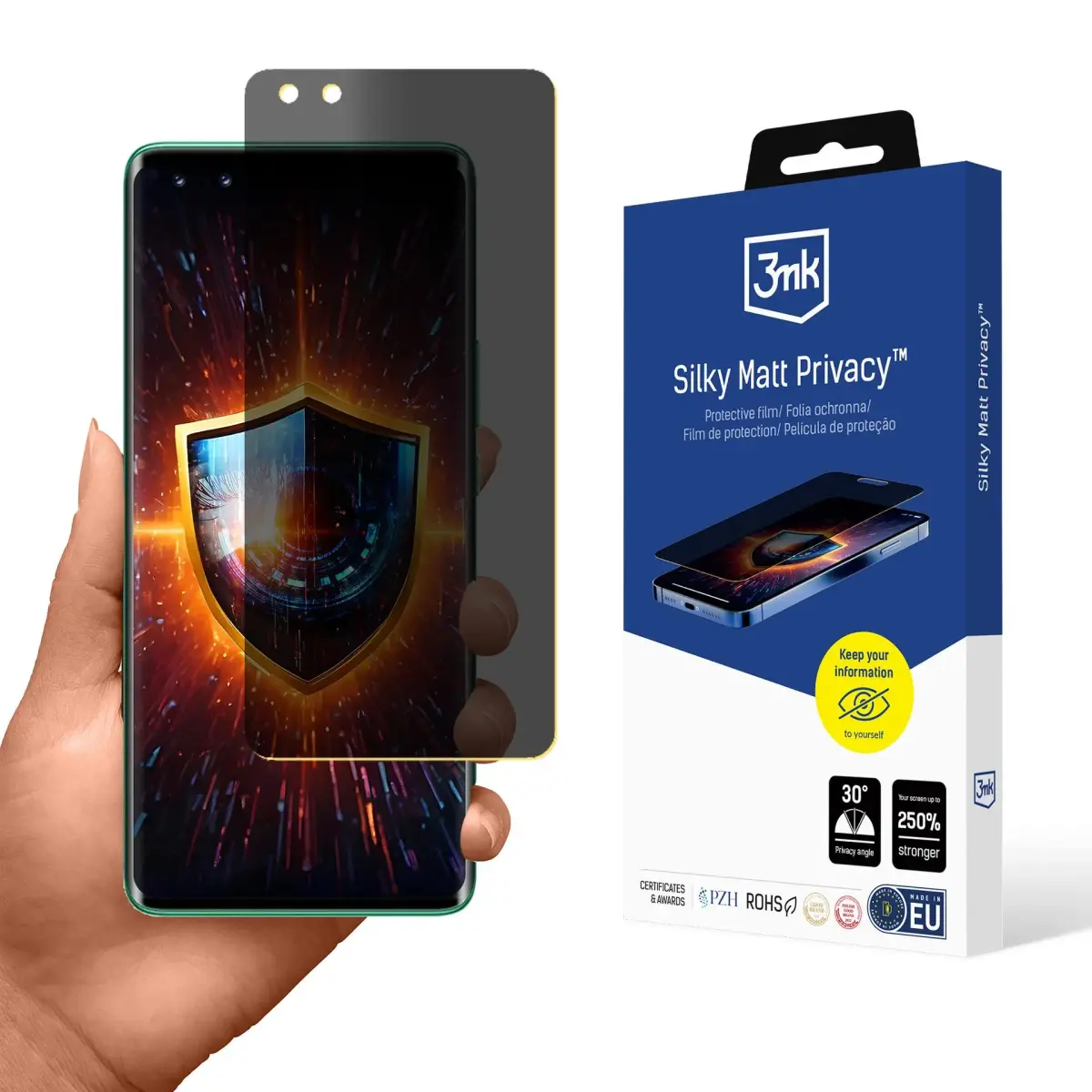 Huawei Nova 11 Pro - 3mk Silky Matt Privacy