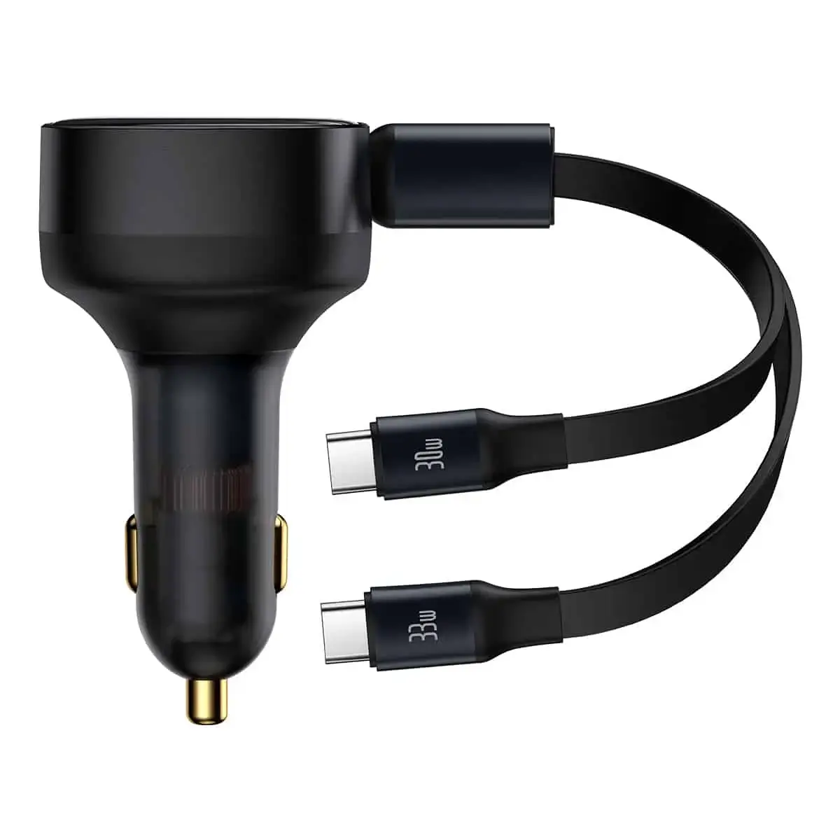 Baseus Enjoyment automašīnas lādētājs | 33W | USB-C | melns