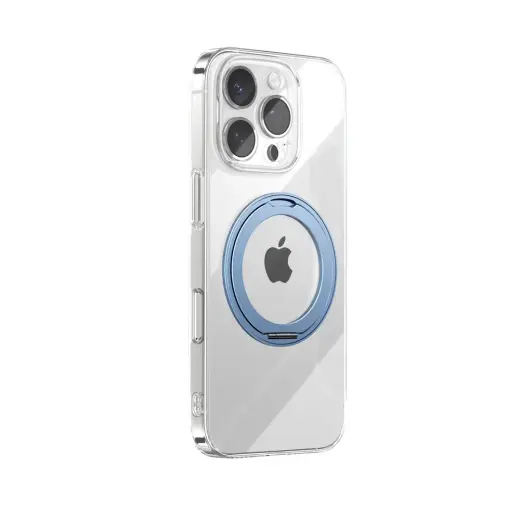 Joyroom JR-16JL6 Ultra-Thin telefoni ümbris alusega ja MagSafe toega iPhone 16 Pro Max sinine
