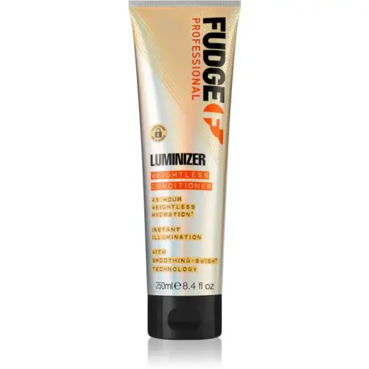 FUDGE Luminizer Moisture-Boosting Weightless Shine-Enhancing Conditioner 250ml in Clear