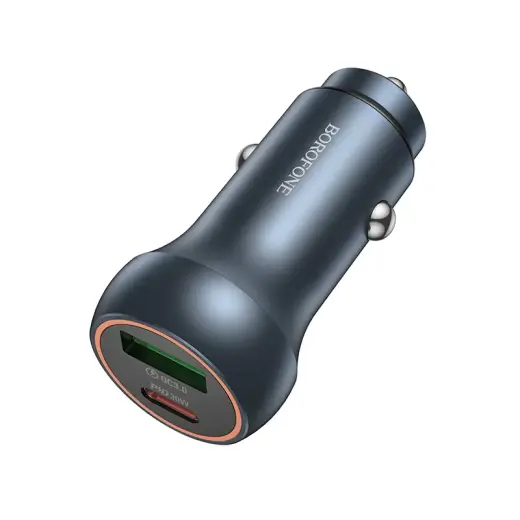 Borofone BZ32B Fresh autolaadija | 30W | PD, QC, PPS | USB-A, USB-C | hall