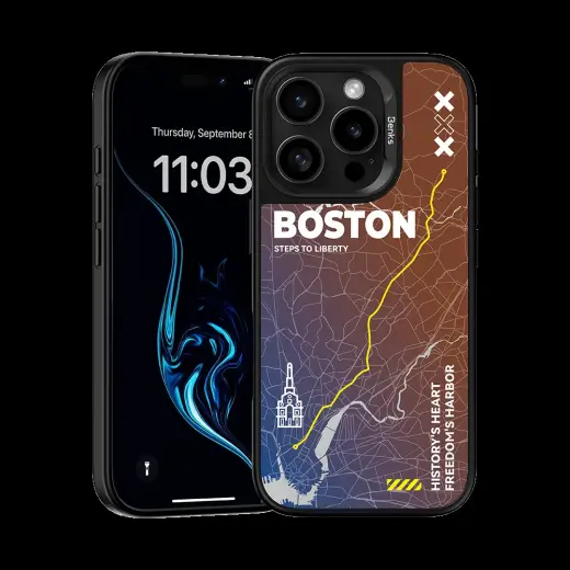 Benks Dynamic City Boston Case for Iphone 16 Pro