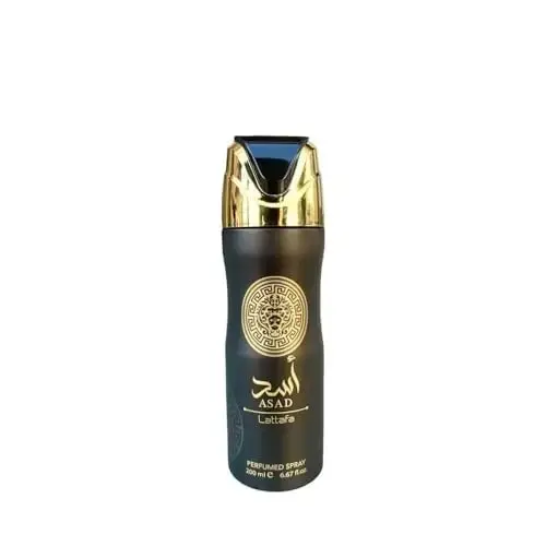 Lattafa Asad by Lattafa BODY SPRAY 6.7 OZ for MEN