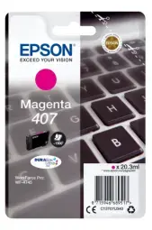 Tintes kārtridžs Epson 407 Magenta WF-4745