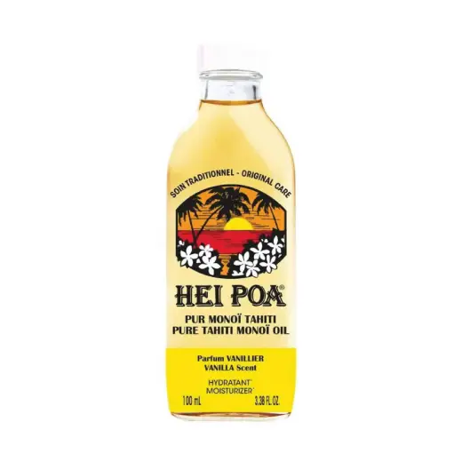 Hei Poa, Pure Thaiti Manoi, Hydrating & Repairing, Vanilla, Body Oil, For Hair & Body, 100 ml