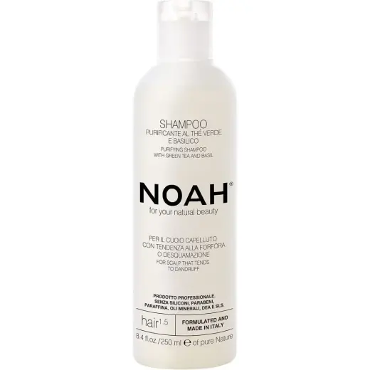 Noah, Natural, Tea Tree, Hair Shampoo, Purifying & Anti-Dandruff, 250 ml