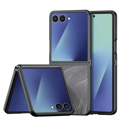 Dux Ducis Aimo чехол для телефона Samsung Galaxy Z Flip 7 (F766) чёрный
