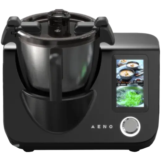 AENO CR1S Smart Cooking Robot, 3.5L Bowl, 8 Programs, 5" Screen, Black